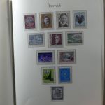 Österreich postfrisch besammelt in 2 Borek Binder #MA039