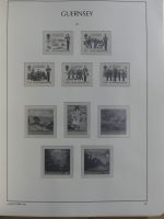 Guernsey Leeralbum 1969-2001 im Leuchtturm Binder #MA041