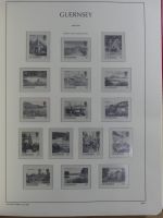 Guernsey Leeralbum 1969-2001 im Leuchtturm Binder #MA041