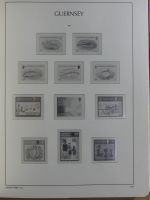 Guernsey Leeralbum 1969-2001 im Leuchtturm Binder #MA041