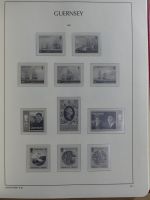 Guernsey Leeralbum 1969-2001 im Leuchtturm Binder #MA041