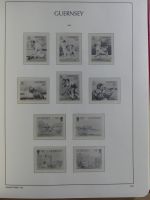 Guernsey Leeralbum 1969-2001 im Leuchtturm Binder #MA041