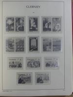Guernsey Leeralbum 1969-2001 im Leuchtturm Binder #MA041