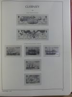 Guernsey Leeralbum 1969-2001 im Leuchtturm Binder #MA041