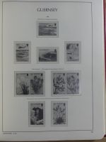 Guernsey Leeralbum 1969-2001 im Leuchtturm Binder #MA041