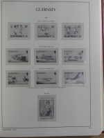 Guernsey Leeralbum 1969-2001 im Leuchtturm Binder #MA041