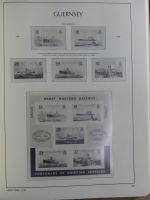 Guernsey Leeralbum 1969-2001 im Leuchtturm Binder #MA041