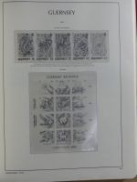 Guernsey Leeralbum 1969-2001 im Leuchtturm Binder #MA041