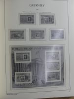 Guernsey Leeralbum 1969-2001 im Leuchtturm Binder #MA041