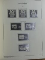 Guernsey Leeralbum 1969-2001 im Leuchtturm Binder #MA041