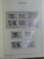 Guernsey Leeralbum 1969-2001 im Leuchtturm Binder #MA041