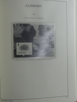 Guernsey Leeralbum 1969-2001 im Leuchtturm Binder #MA041