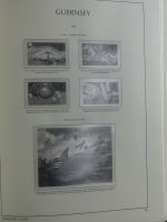 Guernsey Leeralbum 1969-2001 im Leuchtturm Binder #MA041