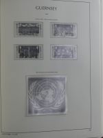Guernsey Leeralbum 1969-2001 im Leuchtturm Binder #MA041