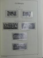 Guernsey Leeralbum 1969-2001 im Leuchtturm Binder #MA041