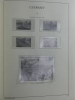 Guernsey Leeralbum 1969-2001 im Leuchtturm Binder #MA041