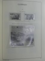 Guernsey Leeralbum 1969-2001 im Leuchtturm Binder #MA041