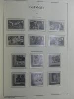 Guernsey Leeralbum 1969-2001 im Leuchtturm Binder #MA041