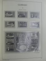 Guernsey Leeralbum 1969-2001 im Leuchtturm Binder #MA041