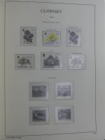 Guernsey Leeralbum 1969-2001 im Leuchtturm Binder #MA041