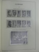 Guernsey Leeralbum 1969-2001 im Leuchtturm Binder #MA041