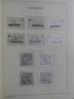 Guernsey Leeralbum 1969-2001 im Leuchtturm Binder #MA041
