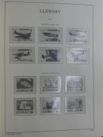 Guernsey Leeralbum 1969-2001 im Leuchtturm Binder #MA041