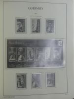 Guernsey Leeralbum 1969-2001 im Leuchtturm Binder #MA041