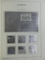 Guernsey Leeralbum 1969-2001 im Leuchtturm Binder #MA041