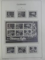 Guernsey Leeralbum 1969-2001 im Leuchtturm Binder #MA041