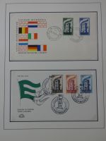 Cept 1956-1975 **/gestempelt oder auf Brief in 3 Lindner Bindern #MA044
