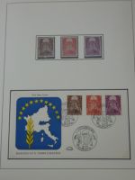 Cept 1956-1975 **/gestempelt oder auf Brief in 3 Lindner Bindern #MA044