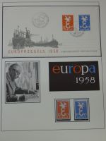 Cept 1956-1975 **/gestempelt oder auf Brief in 3 Lindner Bindern #MA044