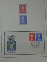 Cept 1956-1975 **/gestempelt oder auf Brief in 3 Lindner Bindern #MA044