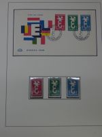 Cept 1956-1975 **/gestempelt oder auf Brief in 3 Lindner Bindern #MA044