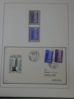 Cept 1956-1975 **/gestempelt oder auf Brief in 3 Lindner Bindern #MA044