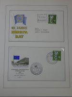 Cept 1956-1975 **/gestempelt oder auf Brief in 3 Lindner Bindern #MA044