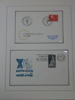 Cept 1956-1975 **/gestempelt oder auf Brief in 3 Lindner Bindern #MA044
