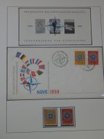 Cept 1956-1975 **/gestempelt oder auf Brief in 3 Lindner Bindern #MA044