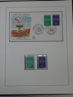 Cept 1956-1975 **/gestempelt oder auf Brief in 3 Lindner Bindern #MA044