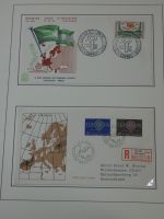 Cept 1956-1975 **/gestempelt oder auf Brief in 3 Lindner Bindern #MA044