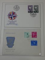 Cept 1956-1975 **/gestempelt oder auf Brief in 3 Lindner Bindern #MA044