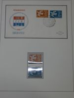 Cept 1956-1975 **/gestempelt oder auf Brief in 3 Lindner Bindern #MA044