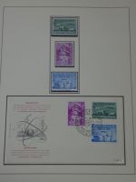 Cept 1956-1975 **/gestempelt oder auf Brief in 3 Lindner Bindern #MA044