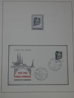 Cept 1956-1975 **/gestempelt oder auf Brief in 3 Lindner Bindern #MA044
