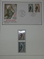 Cept 1956-1975 **/gestempelt oder auf Brief in 3 Lindner Bindern #MA044