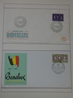 Cept 1956-1975 **/gestempelt oder auf Brief in 3 Lindner Bindern #MA044