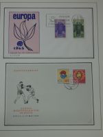 Cept 1956-1975 **/gestempelt oder auf Brief in 3 Lindner Bindern #MA044