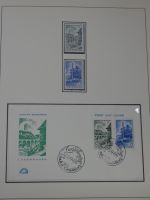Cept 1956-1975 **/gestempelt oder auf Brief in 3 Lindner Bindern #MA044
