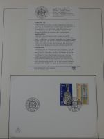 Cept 1956-1975 **/gestempelt oder auf Brief in 3 Lindner Bindern #MA044